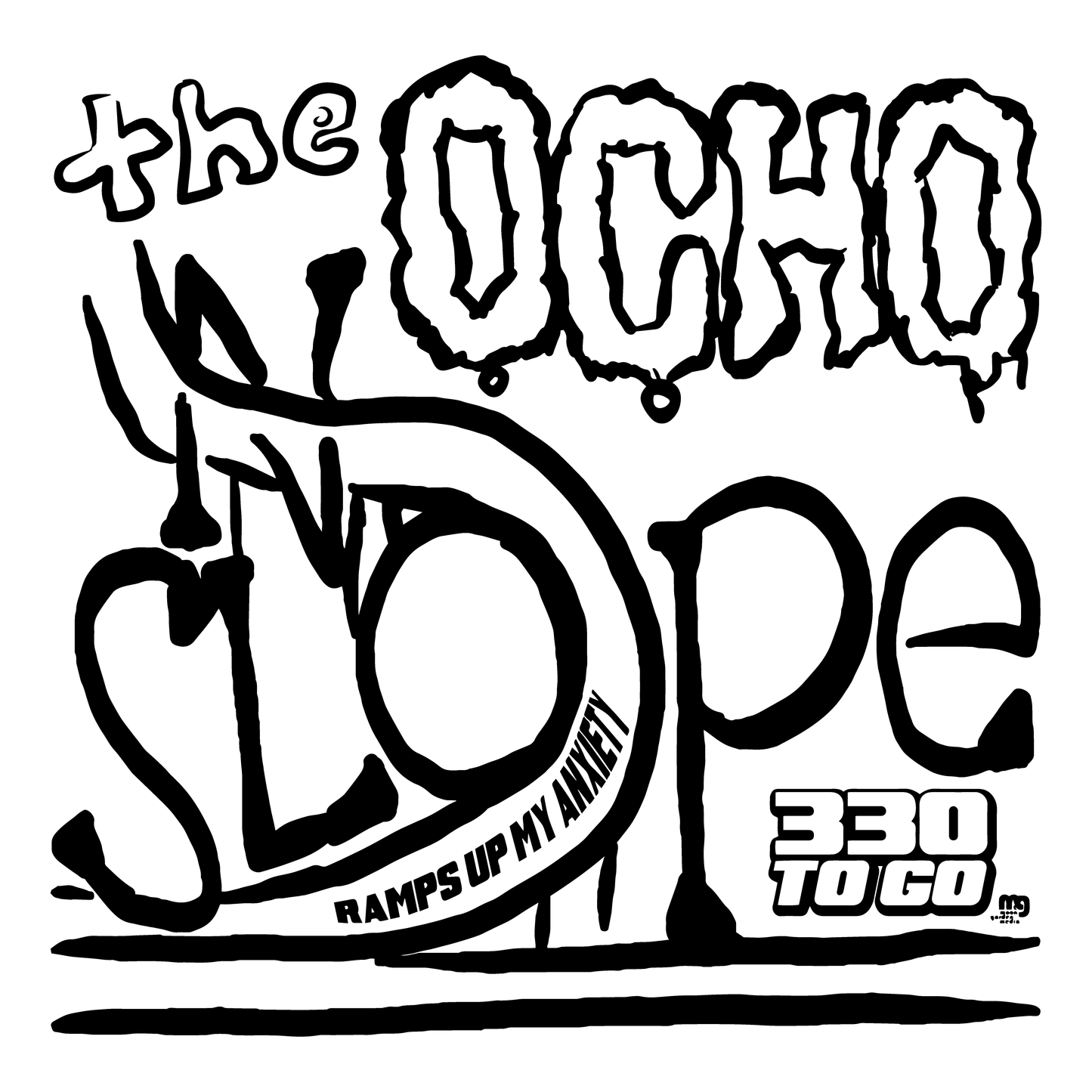 The Ocho Nope Slope Hoodie by Moon Garden Media