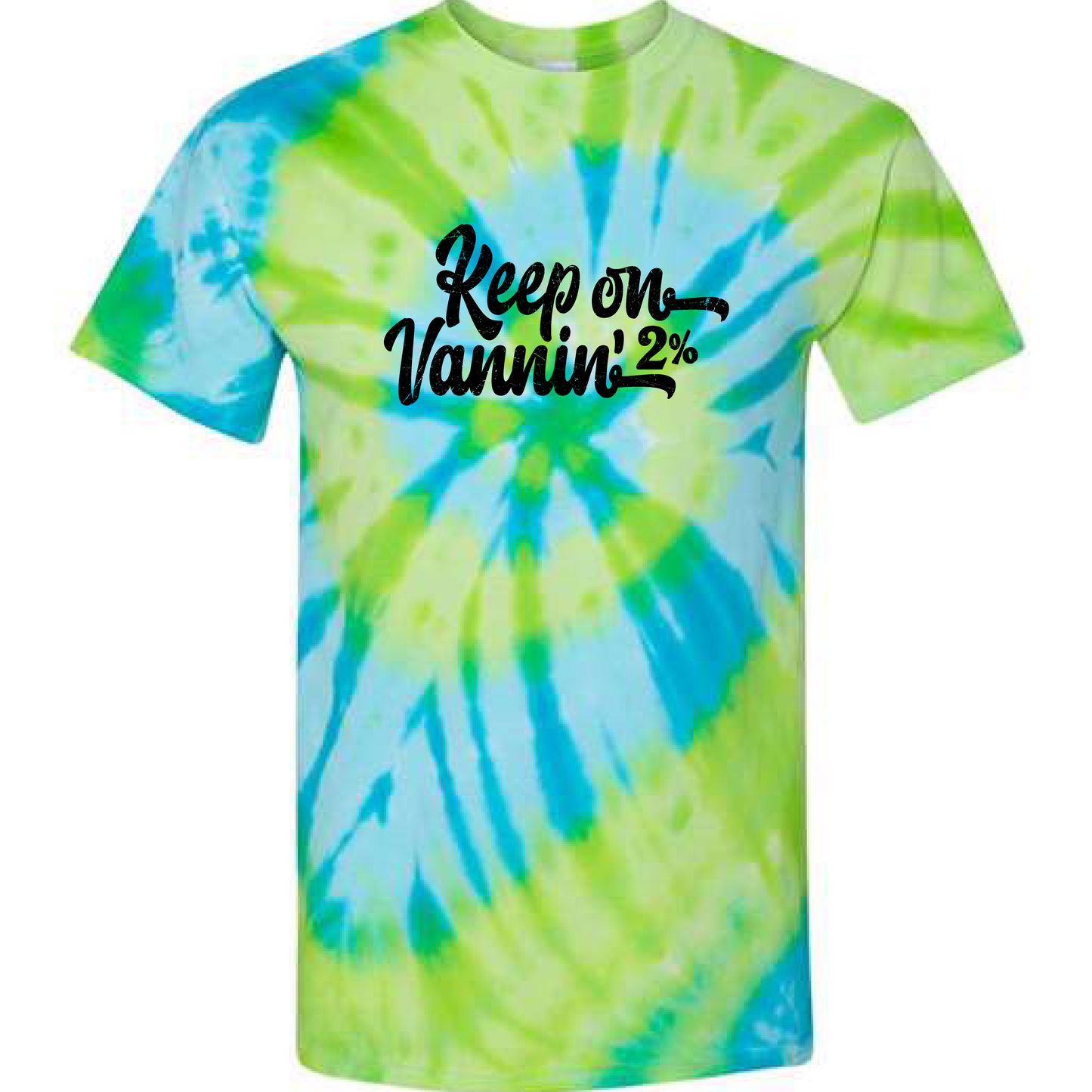 Keep on Vannin' 2% Bright Tie Dye