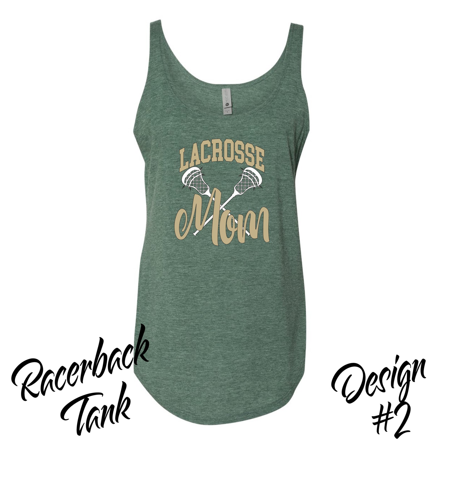 Lacrosse Mom - Festival Racerback Tank Designs