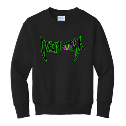 Youth Venom Logo Crewneck Sweatshirt